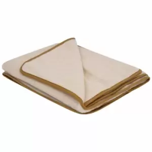 Image of Native Natural Merino Wool Blanket - 130x170 Cappucino
