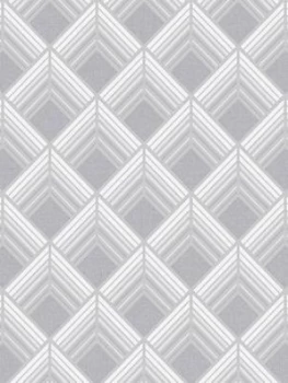 Image of Boutique Trifina Geo Silver Wallpaper