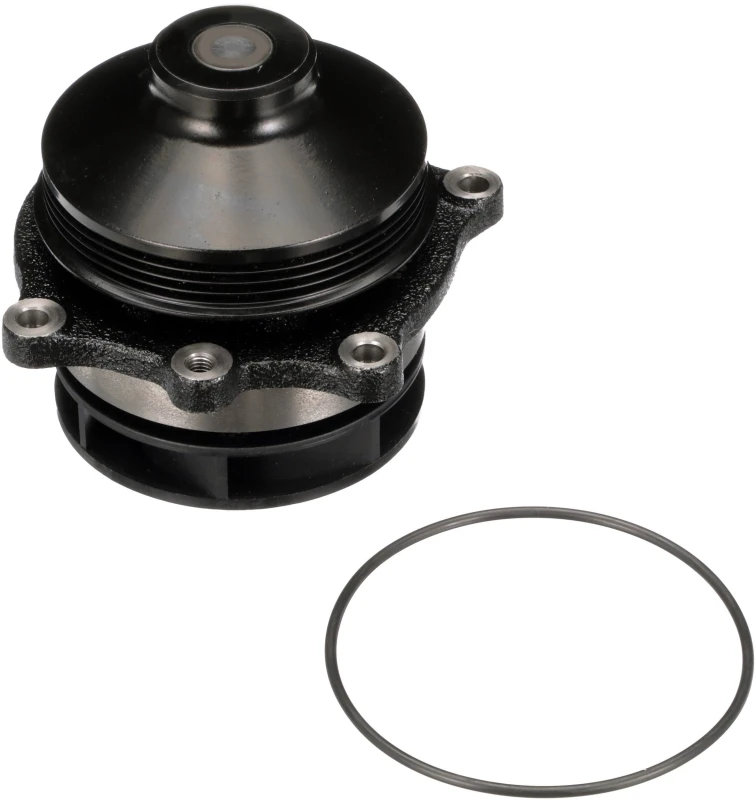 Image of GATES WP5043HD Water pump FleetRunner Metal, for V-ribbed belt pulley, with gaskets/seals Metal Water Pump (1260)