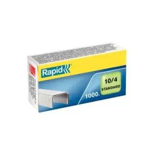 image of Rapid Standard Staples No. 10 1000 - Outer carton of 20