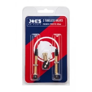 Image of Joe's No Flats 2 Tubeless French Valves 40mm