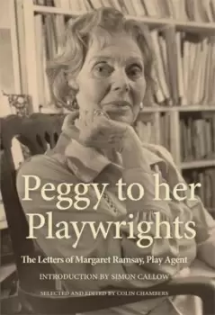 Image of Peggy to her playwrights by Margaret Ramsay