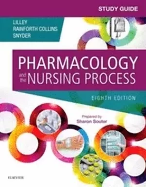 Image of study guide for pharmacology and the nursing process