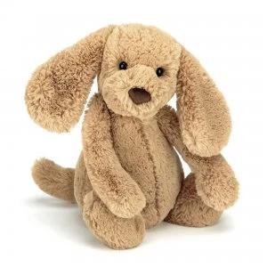 image of Jellycat Bashful Toffee Puppy Medium Soft Toy