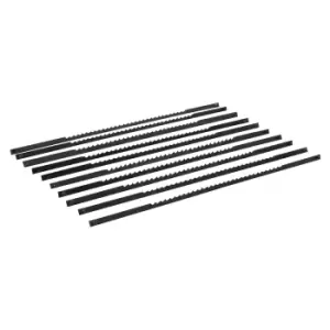Image of Silverline Scroll Saw Blades 130mm 10pk 10tpi 783170