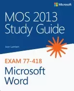 Image of mos 2013 study guide for microsoft word