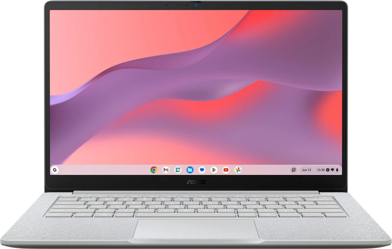 Image of ASUS 14" CX14 Intel Processor N-series, 4GB RAM, 64GB, eMMC, Full HD, Chromebook - Grey