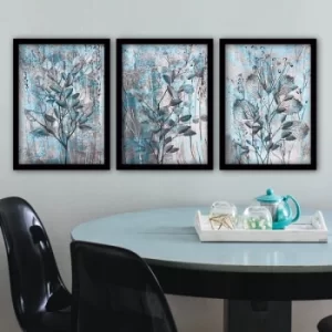 Image of 3SC71 Multicolor Decorative Framed Painting (3 Pieces)