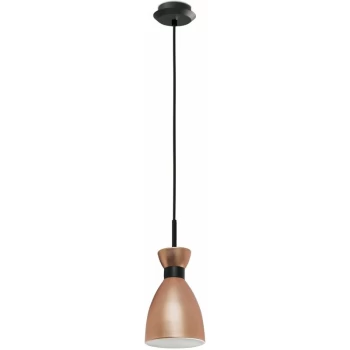 Faro Lighting - Faro Retro - 1 Light Ceiling Pendant White, Copper, E14