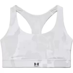 Image of Under Armour Isochill Team Medium Support Sports Bra Womens - White