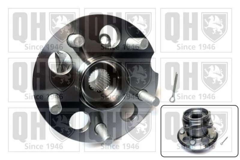 Image of QUINTON HAZELL Wheel bearing kit QUINTON HAZELL QWB1544