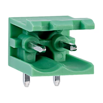 Image of Phoenix Contact 1754436 MSTB 2,5/ 2-G 2 Way Terminal Block Header ...