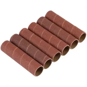 image of Draper Pack of Six 25.5mm Aluminium Oxide Sanding Sleeves for 10773