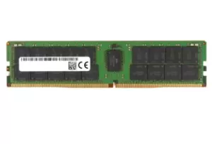 image of Micron - DDR4 - 64GB - DIMM 288-PIN - 2933 MHz/PC4-23400 - CL21 - 1.2 V - registriert - ECC