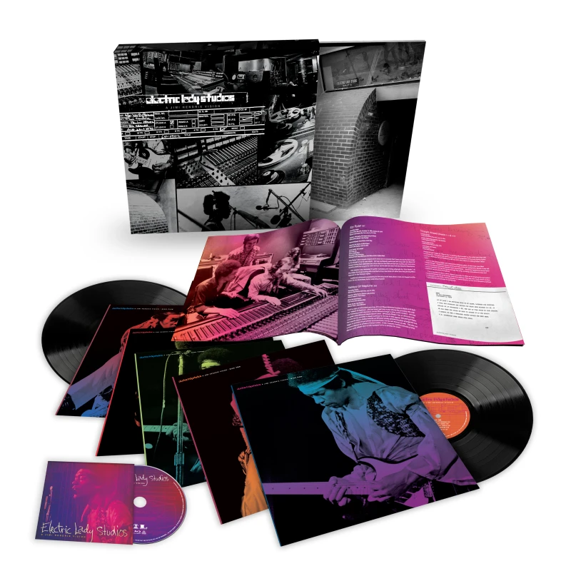 Image of Jimi Hendrix Electric Lady Studios: A Jimi Hendrix Vision LP multicolor Onesize Unisex