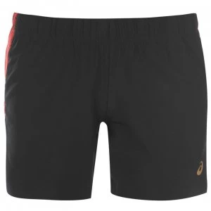 image of Asics 5.5 in Shorts Ladies - Black/Red