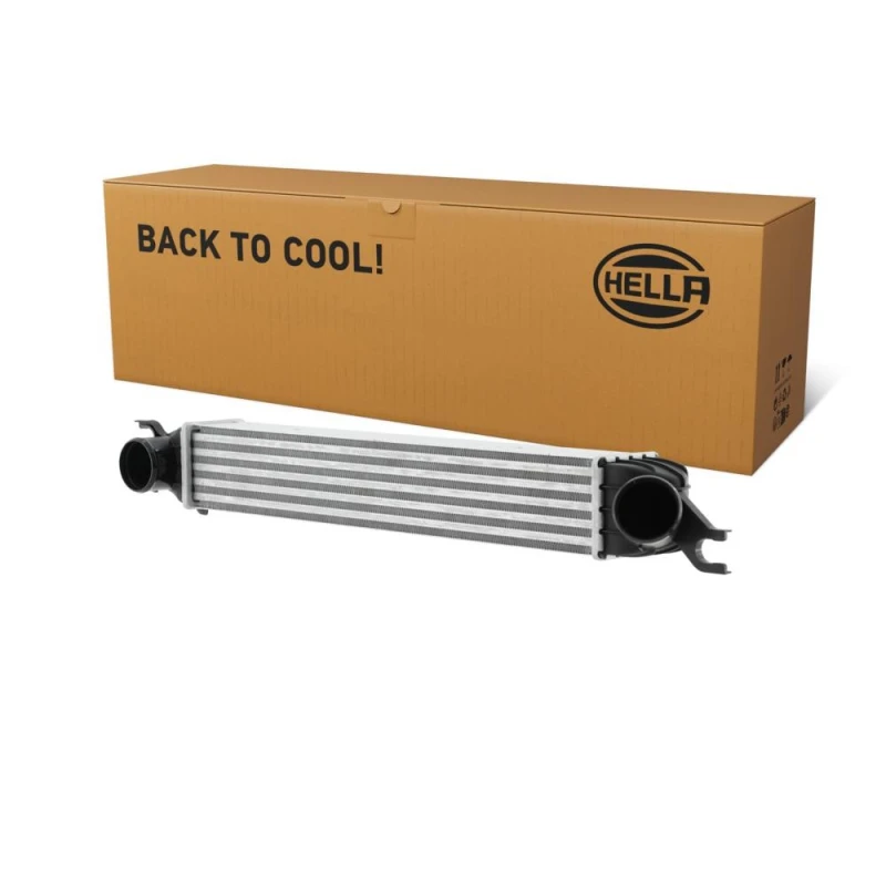 Image of HELLA Intercooler HELLA 8ml 366 470-831