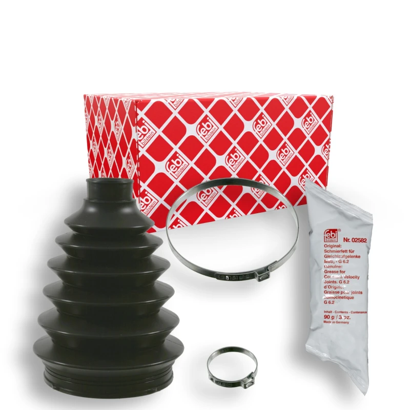 Image of FEBI BILSTEIN 22087 CV Boot Front Axle, Thermoplast Thermoplast Bellow,drive shaft (194)