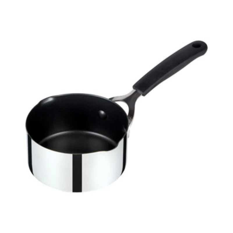 Image of Prestige Silver 'Made to Last' Induction Suitable Non Stick Durable Milk Pan Silver