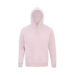 image of SOLS Unisex Adult Stellar Organic Hoodie (L) (Pale Pink)