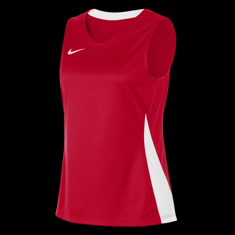Image of Nike Tm Bskbl St Jsy Univrsty Red/Wh female 10 (S)