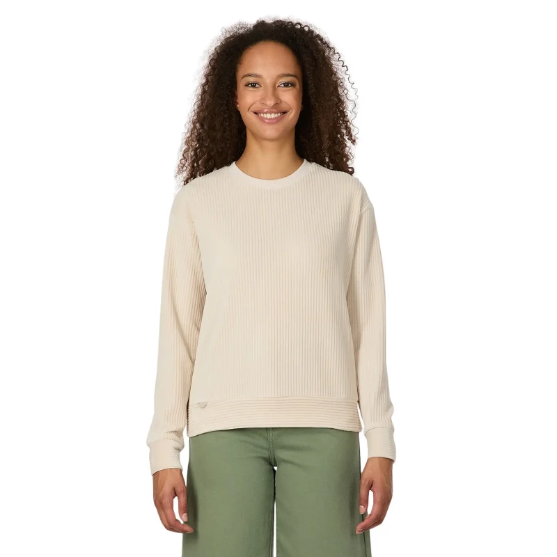 Image of Ragwear Sweatshirt woman Ragwear Dellani Cordy Beige Female L