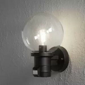 Image of Konstsmide Nemi Outdoor Basic Up Light PIR Black, IP44