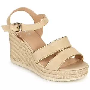 image of Geox D PONZA B womens Sandals in Beige,4,5,7.5