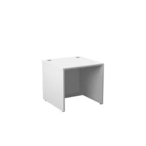 image of Jemini Reception Modular Desk Unit 800mm White RCM800SBUWH