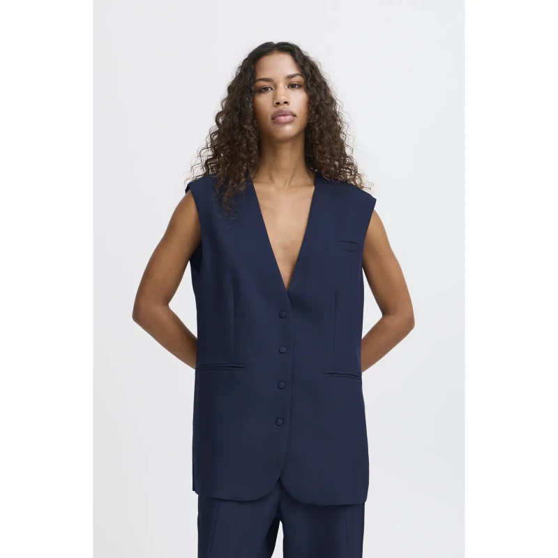 Image of Ichi Womens vest Ichi Petra Bleu Female 38