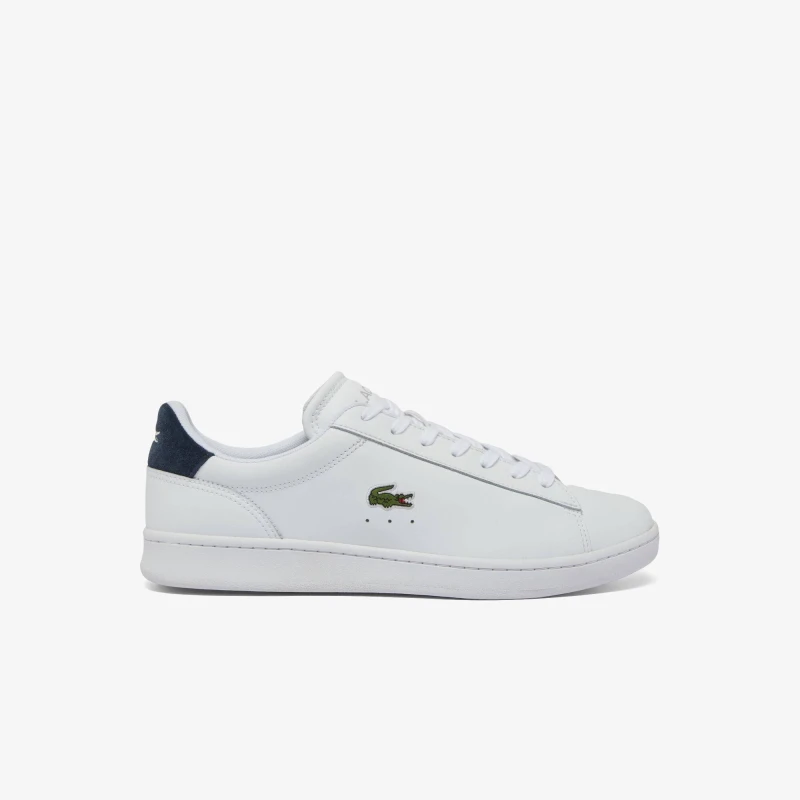 Image of Lacoste White / Navy Carnaby Set Leather Sneakers White Male 7 220600UK
