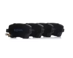 Image of RIDEX Brake pad set 402B0234 Brake pads,Brake pad set, disc brake OPEL,RENAULT,NISSAN,AGILA (B) (H08),Clio IV Schragheck (BH_)