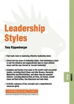 Image of Leadership Styles by Tony Kippenberger Paperback