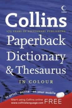 Image of Collins English Dictionary and Thesaurus by Carol Collins Paperback