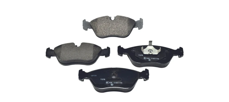 Image of HELLA Brake pad set HELLA 8DB 355 007-721