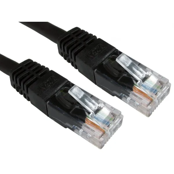 Image of Cables Direct 20m CAT6 Patch Cable (Black)