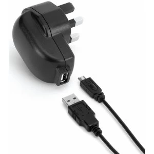 image of Griffin 2.1A 10W Universal USB Wall Charger with Detachable Micro USB Cable UK Plug