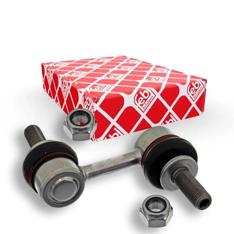 Image of FEBI BILSTEIN 42799 Anti-roll bar link Front Axle Right Steel Link Stabiliser (3229)