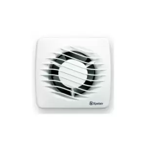 image of Xpelair DX100PS Pullcord Square Extractor Fan with Wall Kit (93027AW)