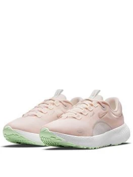 image of Nike React Escape Run - Pink/White, Size 4, Women