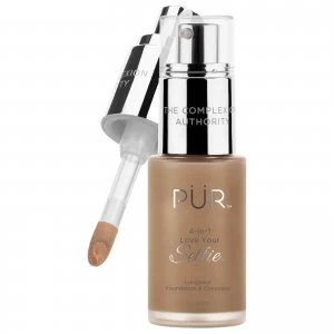 image of PUR 4-in-1 Love Your Selfie Longwear Foundation and Concealer 30ml (Various Shades) - DN2