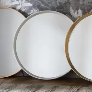 Image of Gallery Interiors Harvey Mirror White