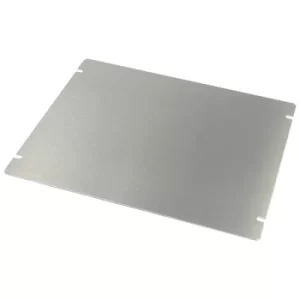 Image of Hammond 1434-108 Chassis Bottom Panel 254 x 203mm Aluminium Natural