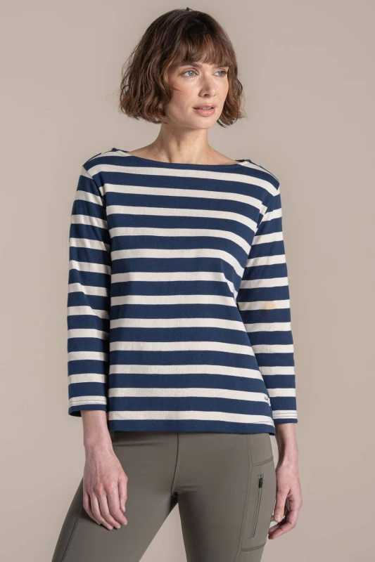 Image of Craghoppers Womens Pavey Long Sleeved Top Size: 12 Multicolor Female 12