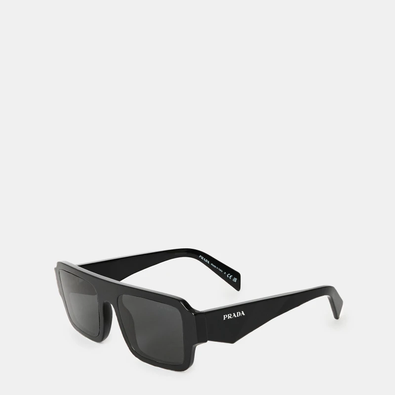 Image of Prada Symbole Sunglasses Black male One Size