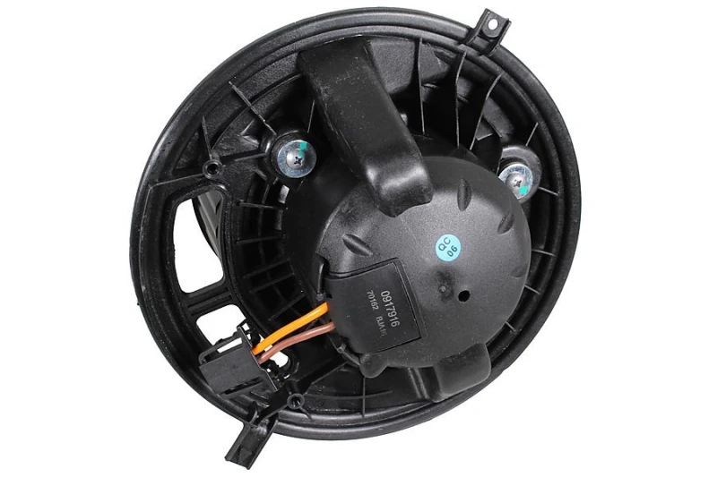 Image of METZGER 0917916 Blower Motor for right-hand drive vehicles, without integrated regulator Interior Blower (2669)