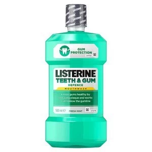 Image of Listerine Teeth And Gum Mouthwash 500ml