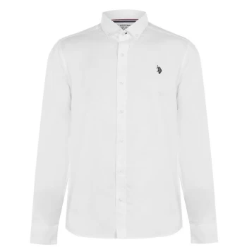 image of US Polo Assn Oxford Shirt - White