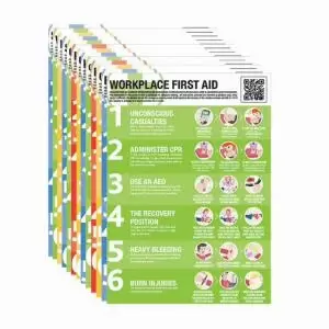 Image of Electric Shock Guidance Poster - Laminated 148194