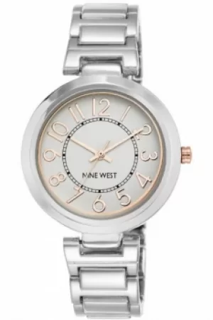 image of Ladies Nine West Watch NW/1893SVRT